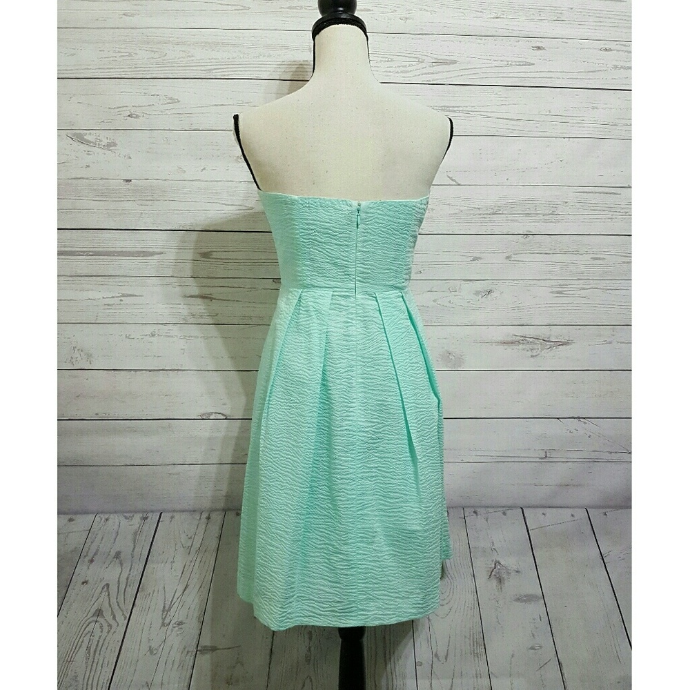 J.Crew Lorelie Strapless Cotton Beach Dress Size 4 - Picture 6 of 8